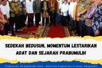 Sedekah Bedusun, Momentum Lestarikan Adat dan Sejarah Prabumulih
