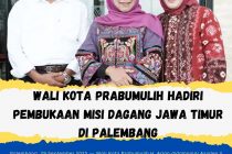 Wali Kota Prabumulih Hadiri Pembukaan Misi Dagang Jawa Timur di Palembang