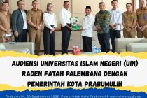 Audiensi Universitas Islam Negeri (UIN) Raden Fatah Palembang dengan Pemerintah Kota Prabumulih
