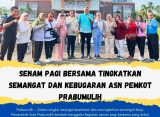 Senam Pagi Bersama Tingkatkan Semangat dan Kebugaran ASN Pemkot Prabumulih