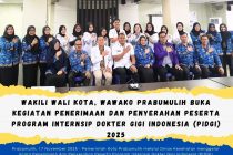 Wakili Wali Kota, Wawako Prabumulih Buka Kegiatan Penerimaan dan Penyerahan Peserta Program Internsip Dokter Gigi Indonesia (PIDGI) 2025