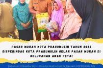 Pasar Murah Kota Prabumulih Tahun 2025 DISPERINDAG Kota Prabumulih Gelar Pasar Murah di Kelurahan Anak Petai