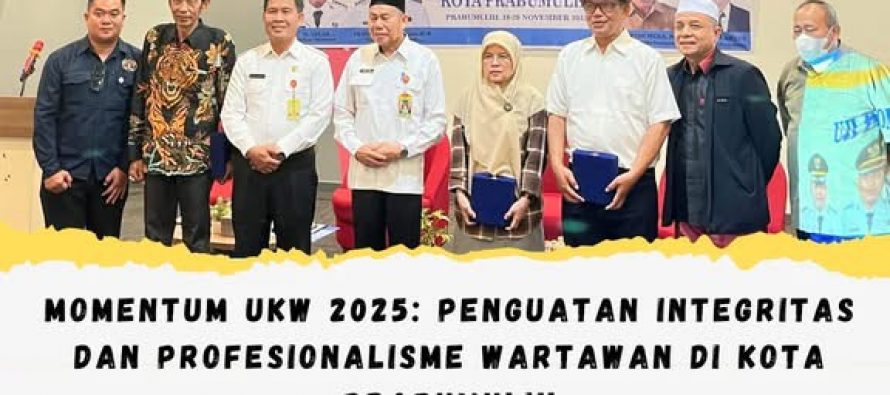 Momentum UKW 2025: Penguatan Integritas dan Profesionalisme Wartawan di Kota Prabumulih