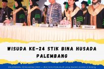 Wisuda ke-24 STIK Bina Husada Palembang