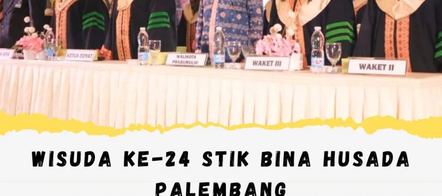 Wisuda ke-24 STIK Bina Husada Palembang