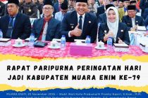 Rapat Paripurna Peringatan Hari Jadi Kabupaten Muara Enim ke-79