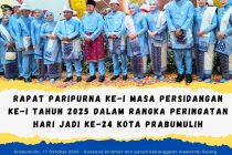 Rapat Paripurna Ke-I Masa Persidangan Ke-I Tahun 2025 dalam Rangka Peringatan Hari Jadi Ke-24 Kota Prabumulih