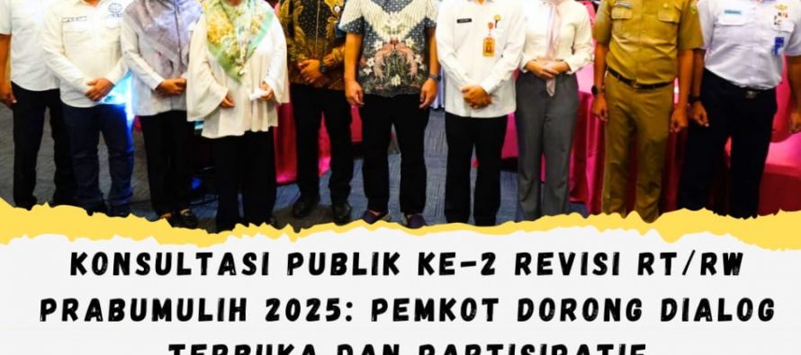 Konsultasi Publik Ke-2 Revisi RT/RW Prabumulih 2025: Pemkot Dorong Dialog Terbuka dan Partisipatif