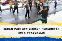 Senam Pagi ASN Lingkup Pemerintah Kota Prabumulih