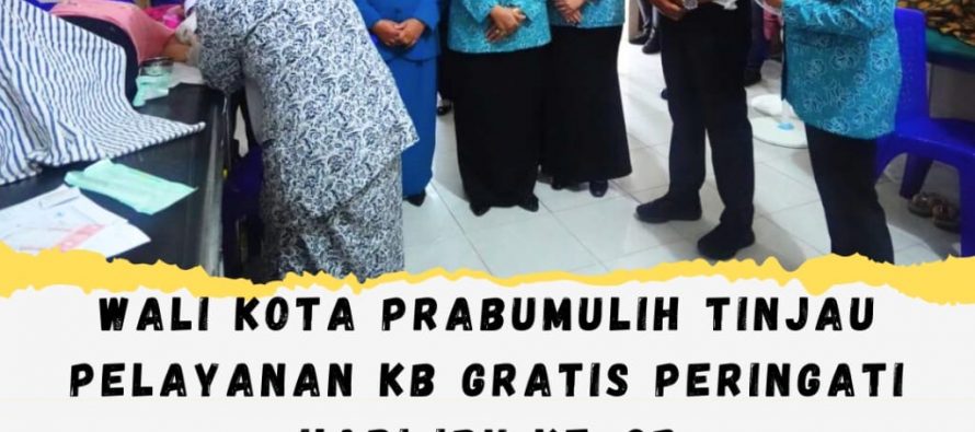 Wali Kota Prabumulih Tinjau Pelayanan KB Gratis Peringati Hari Ibu ke-97