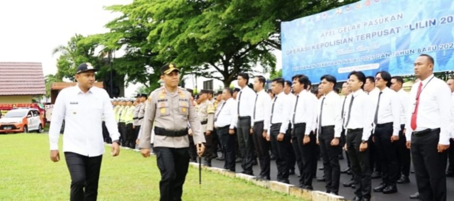 Apel Gelar Pasukan Operasi Lilin Musi 2025