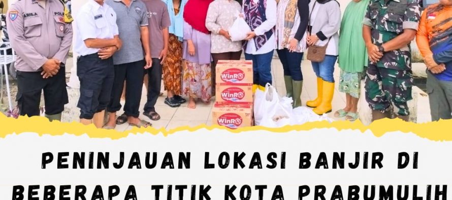 Peninjauan Lokasi Banjir di Beberapa Titik Kota Prabumulih