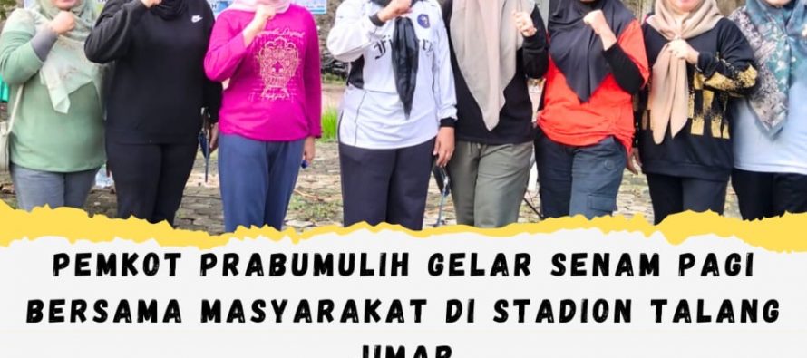 Pemkot Prabumulih Gelar Senam Pagi Bersama Masyarakat di Stadion Talang Jimar