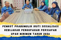 Pemkot Prabumulih Ikuti Sosialisasi Kebijakan Pengupahan Persiapan Upah Minimum Tahun 2026