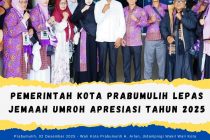 Pemerintah Kota Prabumulih Lepas Jemaah Umroh Apresiasi Tahun 2025