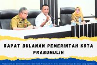 Rapat Bulanan Pemerintah Kota Prabumulih