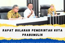 Rapat Bulanan Pemerintah Kota Prabumulih