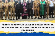 Pemkot Prabumulih Lakukan Rotasi Jabatan, dr Ade Nur Ikhlas Resmi Jabat Direktur RSUD Prabumulih