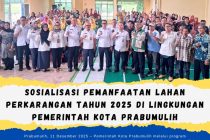 Sosialisasi Pemanfaatan Lahan Perkarangan Tahun 2025 di Lingkungan Pemerintah Kota Prabumulih