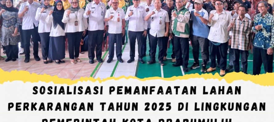 Sosialisasi Pemanfaatan Lahan Perkarangan Tahun 2025 di Lingkungan Pemerintah Kota Prabumulih