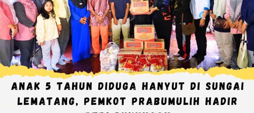 Anak 5 Tahun Diduga Hanyut di Sungai Lematang, Pemkot Prabumulih Hadir Beri Dukungan