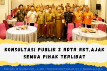 Konsultasi Publik 2 RDTR RKT, Ajak Semua Pihak Terlibat