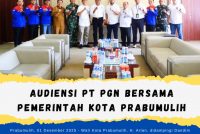 Audiensi PT PGN Bersama Pemerintah Kota Prabumulih