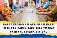Rapat Koordinasi Antisipasi Natal 2025 dan Tahun Baru 2026 Tingkat Nasional Secara Virtual