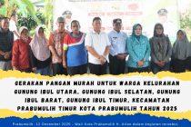 Gerakan Pangan Murah Untuk Warga Kelurahan Gunung Ibul Utara, Gunung ibul selatan, Gunung ibul barat, Gunung ibul timur, Kecamatan Prabumulih Timur Kota Prabumulih Tahun 2025