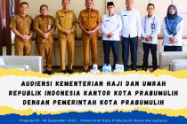 Audiensi Kementerian Haji dan Umrah Republik Indonesia Kantor Kota Prabumulih dengan Pemerintah Kota Prabumulih