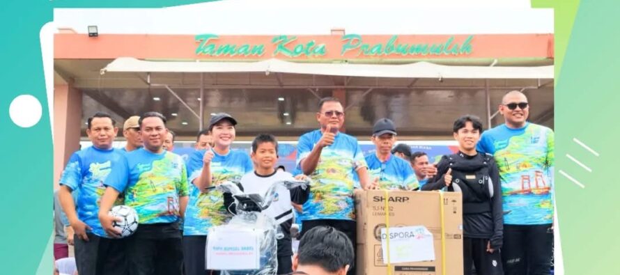 Lautan Manusia Padati Taman Kota Prabujaya! Sumsel Bugar 2026 Kobarkan Semangat Menuju Indonesia Emas 2045