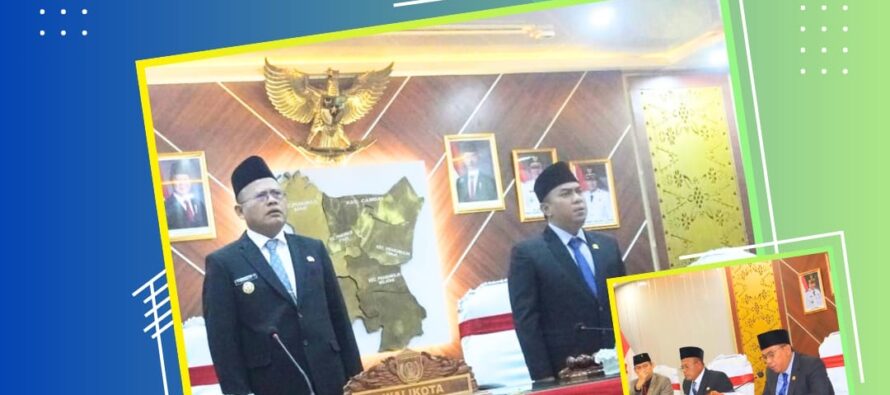 WALI KOTA PRABUMULIH HADIRI RAPAT PARIPURNA KE-XI DPRD, TIGA RAPERDA STRATEGIS 2026 RESMI DIAJUKAN