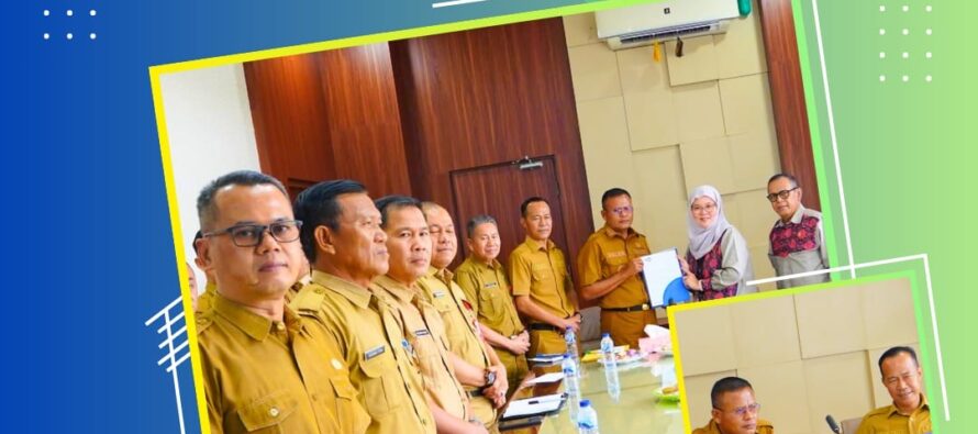 PERKUAT SINERGI INFORMASI DAN OLAHRAGA, WALI KOTA PRABUMULIH TERIMA AUDIENSI TVRI SUMATERA SELATAN