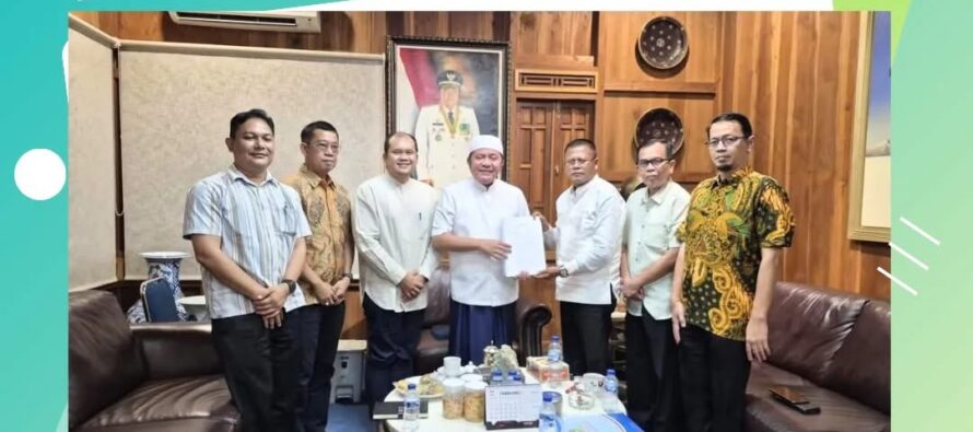 WALI KOTA PRABUMULIH AUDIENSI DENGAN GUBERNUR SUMSEL BAHAS USULAN BKBK