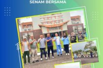 KEMBALI KE RUTINITAS DENGAN SEMANGAT BARU, ASN PRABUMULIH AWALI AKTIVITAS PASCA LEBARAN DENGAN SENAM BERSAMA