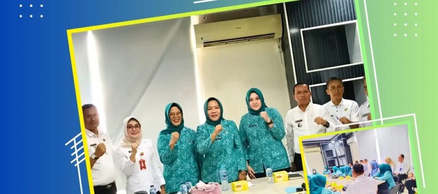HJ. LINDA ARLAN PIMPIN RAPAT PERSIAPAN KUNJUNGAN KERJA KETUA TP-PKK PROVINSI SUMATERA SELATAN