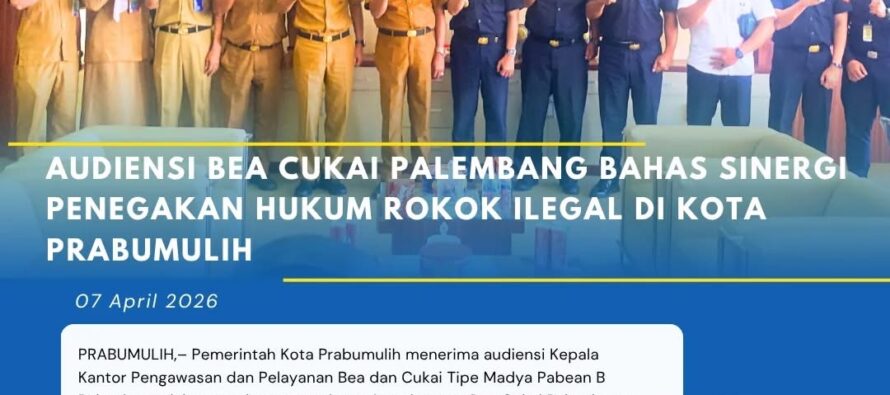 Audiensi Bea Cukai Palembang Bahas Sinergi Penegakan Hukum Rokok Ilegal Di Kota Prabumulih