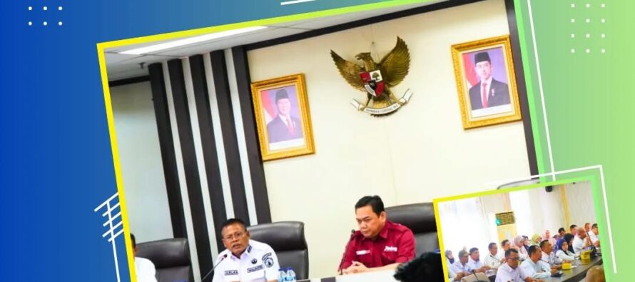 RAPAT KOORDINASI PENYALURAN CPP, WALI KOTA PRABUMULIH PASTIKAN BANTUAN PANGAN TEPAT SASARAN