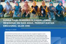 BUNDA PAUD PRABUMULIH HADIRI LOMBA MEWARNAI IBU DAN ANAK, PERERAT IKATAN EMOSIONAL SEJAK DINI