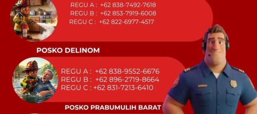 Panggilan Darurat Kebakaran & Penyelamatan Kota Prabumulih 🚨🔥