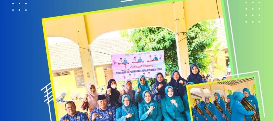 PELANTIKAN TP-PKK DAN BUNDA PAUD CAMBAI, HJ LINDA: PERKUAT PERAN DALAM PEMBERDAYAAN KELUARGA