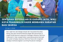 Sentuhan Kepedulian Di Karang Jaya, Wali Kota Prabumulih Hadir Membawa Harapan Bagi Warga