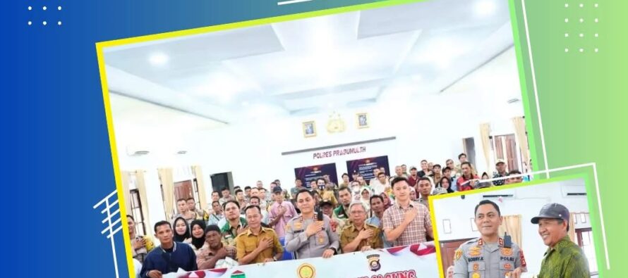 PEMKOT PRABUMULIH PERKUAT KETAHANAN PANGAN, BENIH JAGUNG DARI KEMENTAN RI DISALURKAN KEPADA KELOMPOK TANI