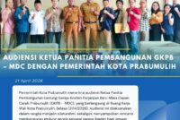 Audiensi Ketua Panitia Pembangunan GKPB – MDC Dengan Pemerintah Kota Prabumulih