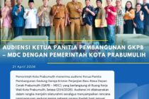 Audiensi Ketua Panitia Pembangunan GKPB – MDC Dengan Pemerintah Kota Prabumulih
