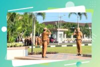 APEL MINGGUAN PEMKOT PRABUMULIH, SEKDA TEKANKAN DISIPLIN DAN PELAYANAN PRIMA