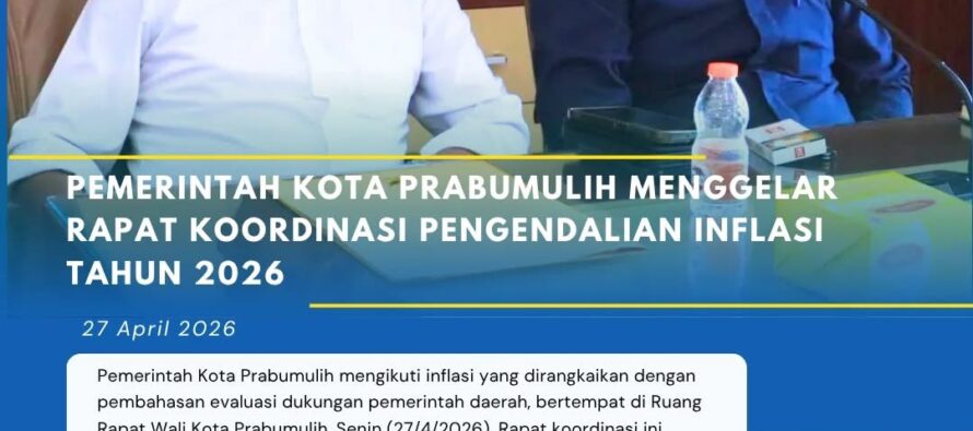 Pemerintah Kota Prabumulih Menggelar Rapat Koordinasi Pengendalian Inflasi Tahun 2026