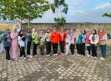 Senam Pagi Bersama Masyarakat Kota Prabumulih di Stadion Talang Jimar