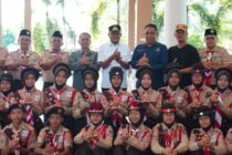 Wali Kota Prabumulih Resmi Lepas Kontingen Jambore Daerah Pramuka Penggalang Tahun 2026
