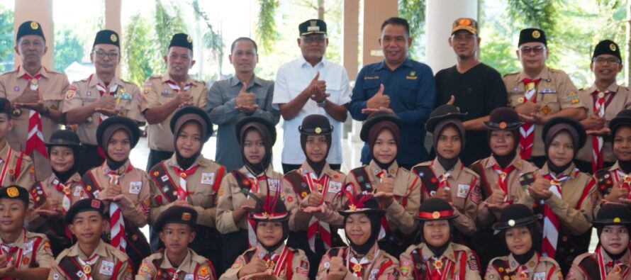 Wali Kota Prabumulih Resmi Lepas Kontingen Jambore Daerah Pramuka Penggalang Tahun 2026